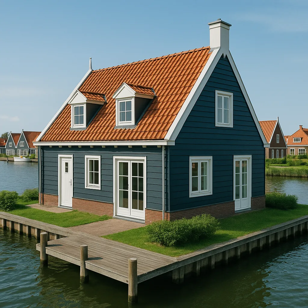 Wasserfront-Villa im MarinaPark Volendam