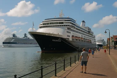 Cruise ships visiting Volendam
