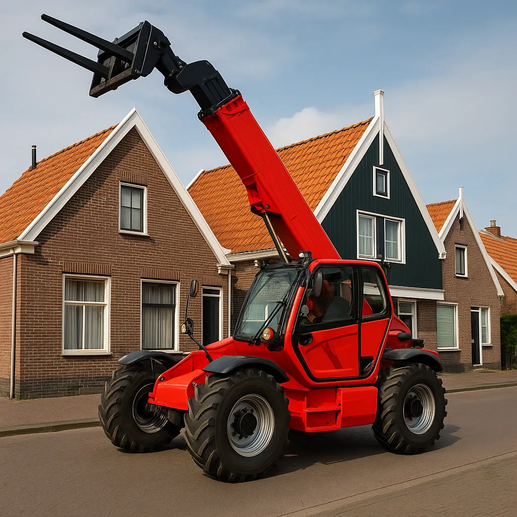 Verreiker huren Volendam telehandler rental