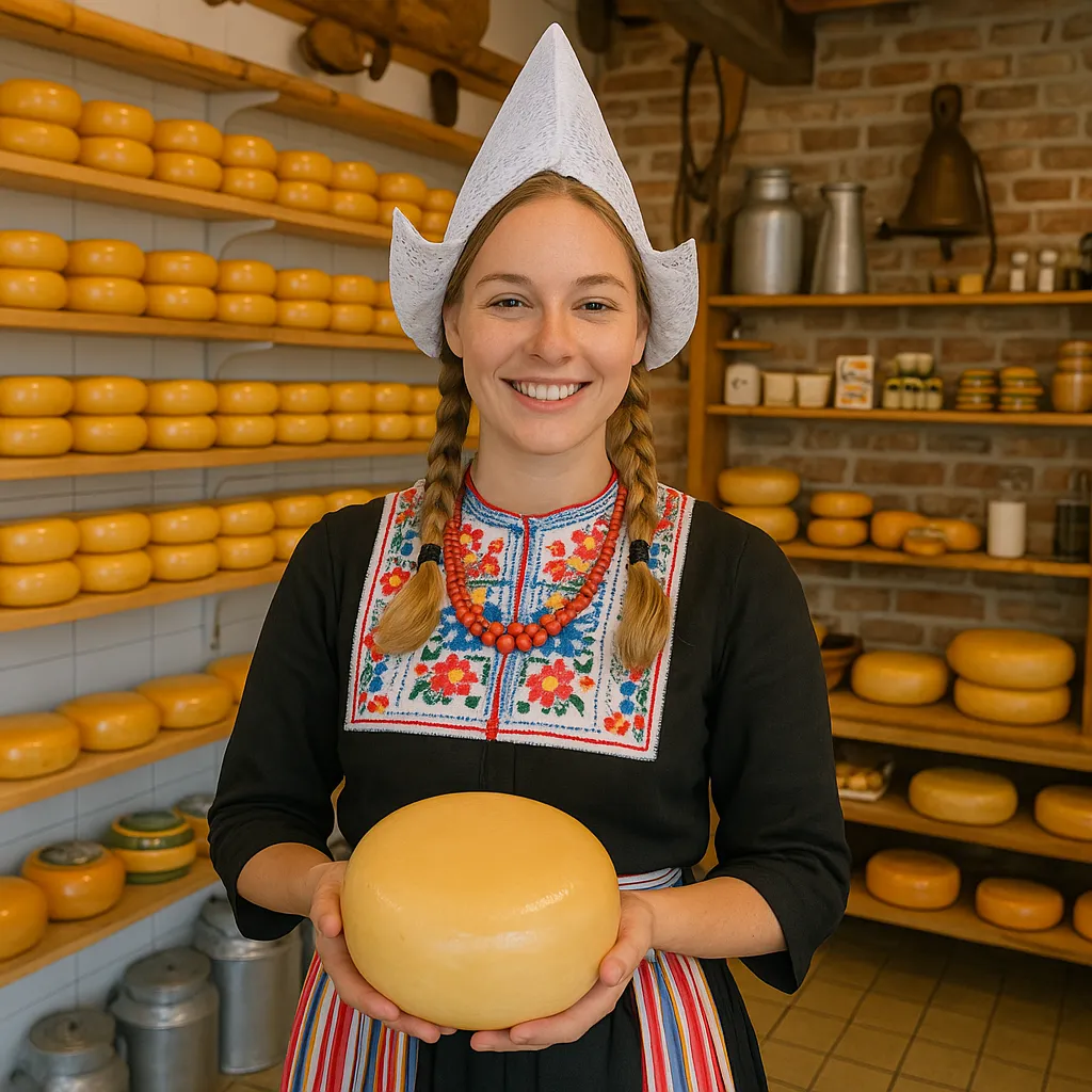 Cheese factory tour in Volendam